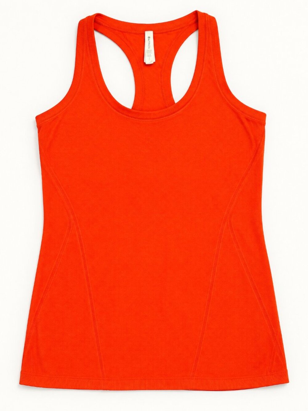 Athleta Orange Racerback Tank Top Size L